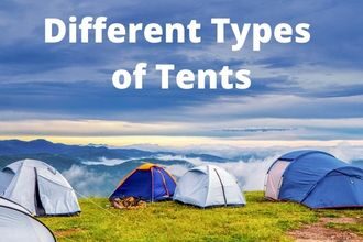 different types of tents
