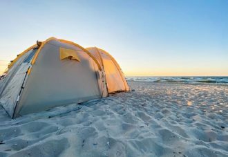 Beach camping tips