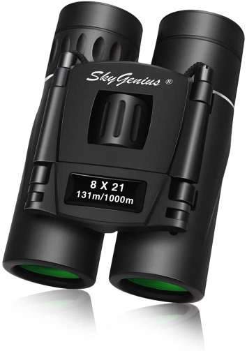 Skygenius 8x21 Folding Pocket Binoculars