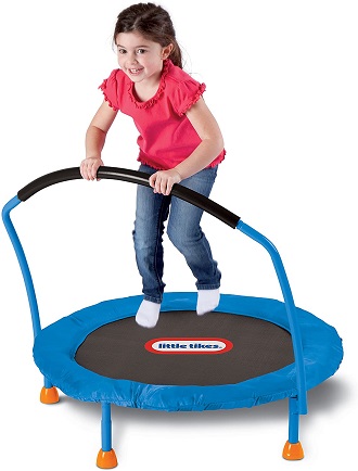 Little Tikes 3 Ft Mini Trampoline For Toddlers