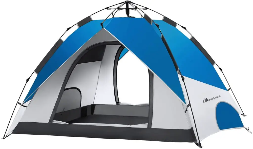MOON LENCE Instant Pop Up Family Camping Tent