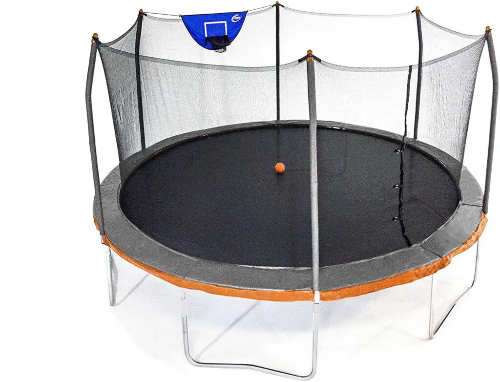 Skywalker Jump N’ Dunk 15 Ft Adults Outdoor Trampoline With Basketball hoop