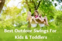 8 Cool Outdoor Swings For Kids & Toddlers To Keep Them Outside In Summer!