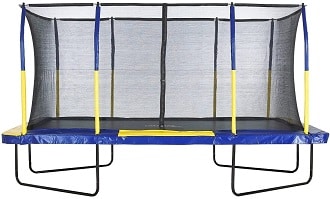 Upper Bounce 14 Ft Rectangular Trampoline Safety Net Combo