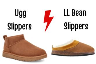 UGG Vs LL Bean Slippers